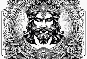 greek god tattoo idea