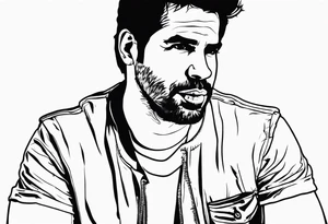 Can you create something small from the producer Eli Roth tattoo idea