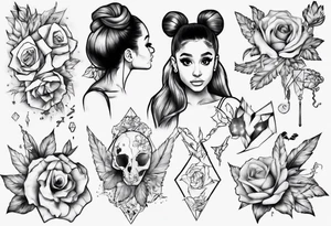 Ariana grande tattoo idea