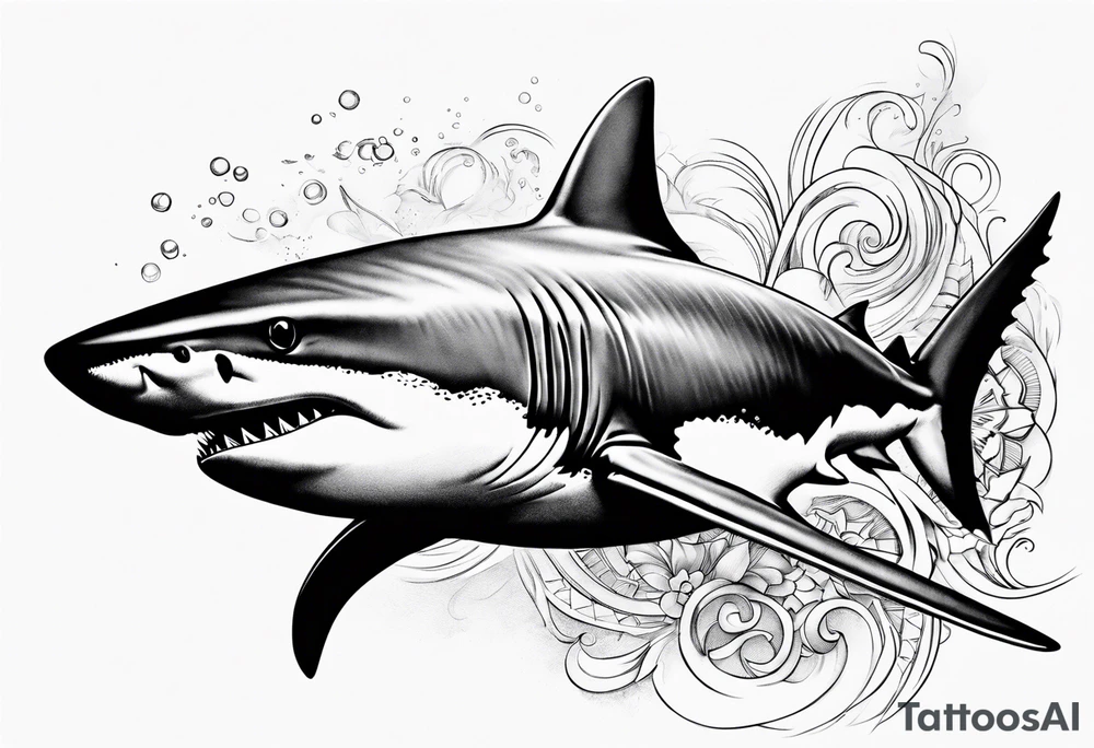 shark tattoo idea