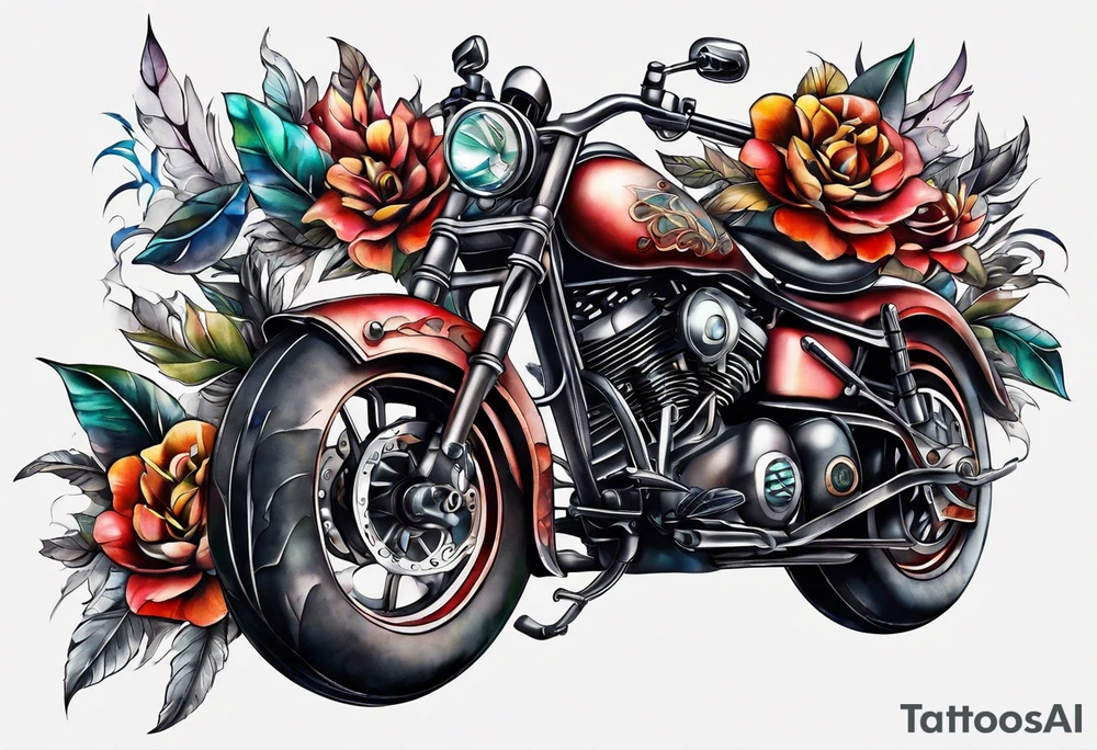 Mechanical tattoo idea