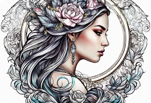Virgo water tattoo idea