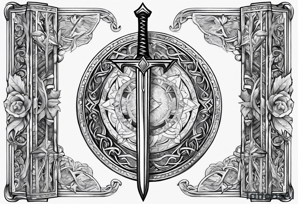 Master sword tattoo idea