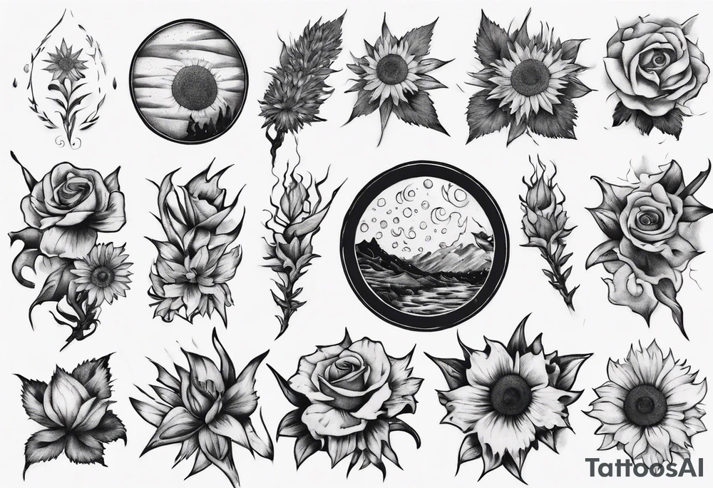 van gogh tattoo idea