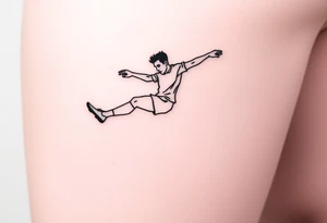 Eric Cantona's iconic kick. tattoo idea