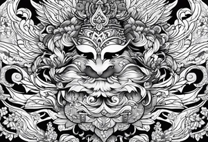bau cua tattoo idea