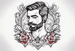 Tatuagem pequena, masculino, dinheiro tattoo idea