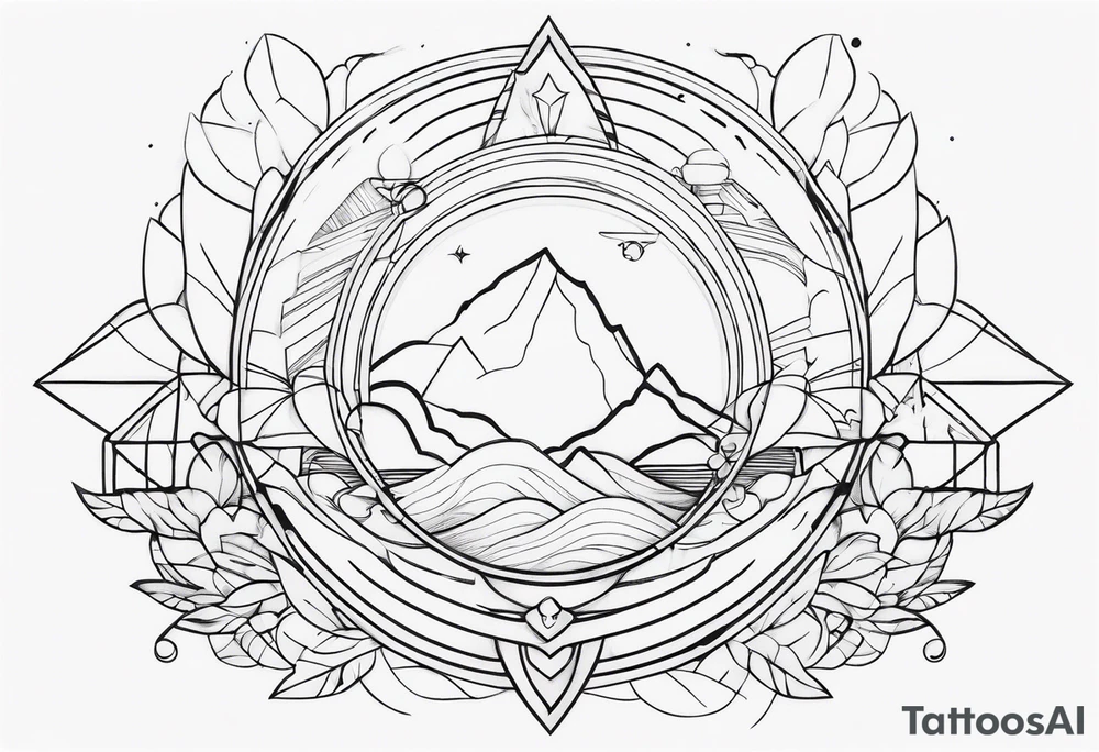 Luminous Layers tattoo idea