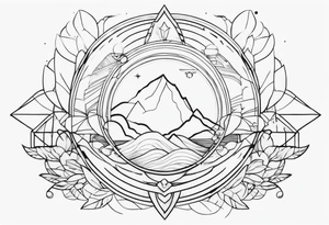 Luminous Layers tattoo idea