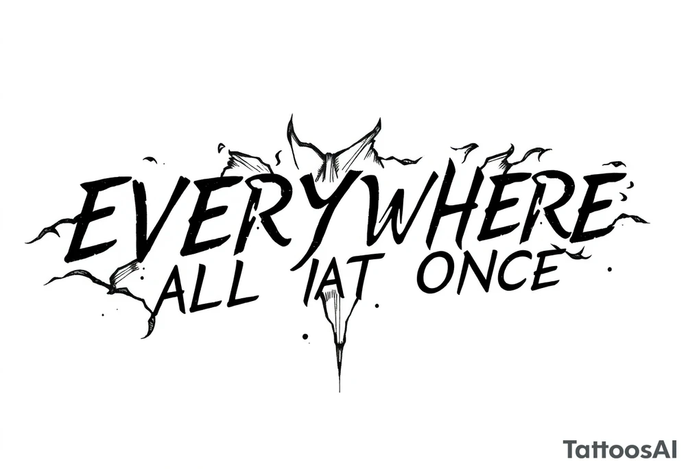Everything everywhere all at once tattoo idea