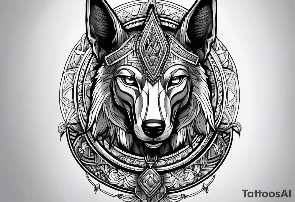 Anubis tattoo idea