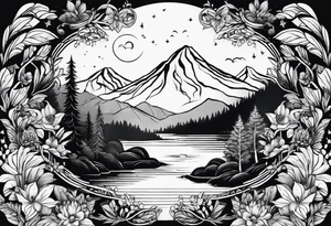 Nature tattoo idea