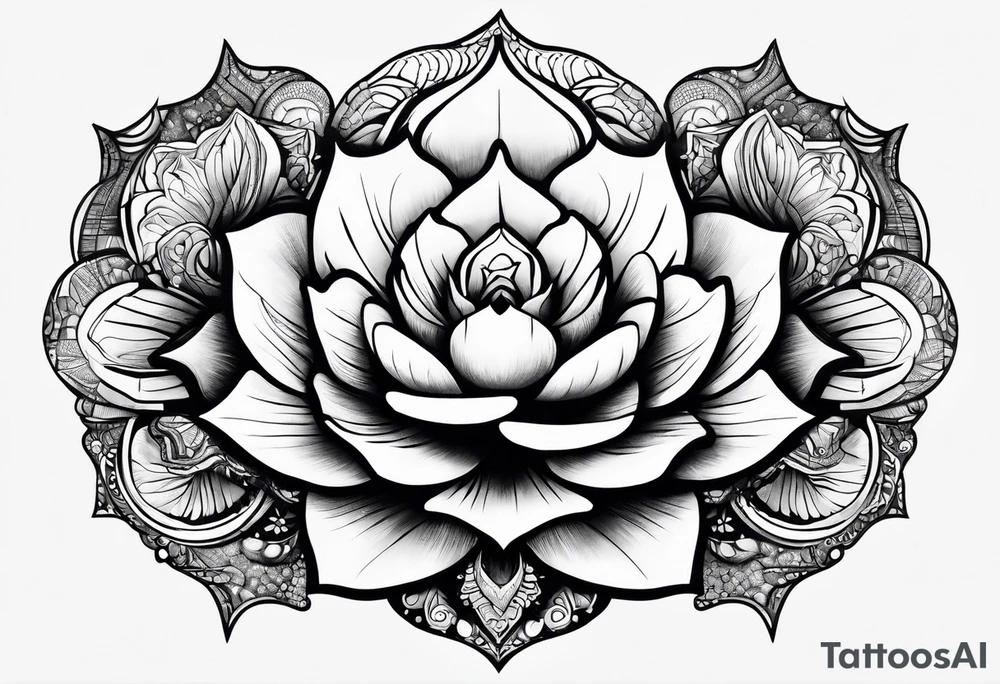 Mandela natulis shell tattoo idea