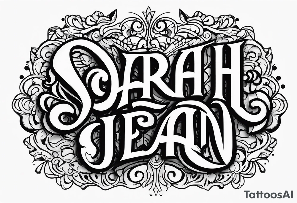 Sarah Jean tattoo idea