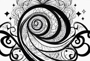 Horizontal, Infinity symbol tattoo idea