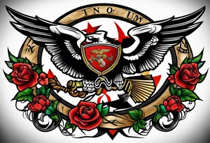 USMC tattoo idea