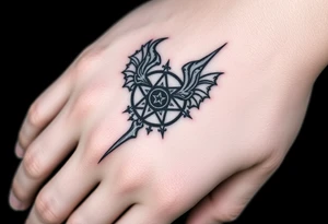 Cybersigilism tattoo of lucifer's sigil tattoo idea