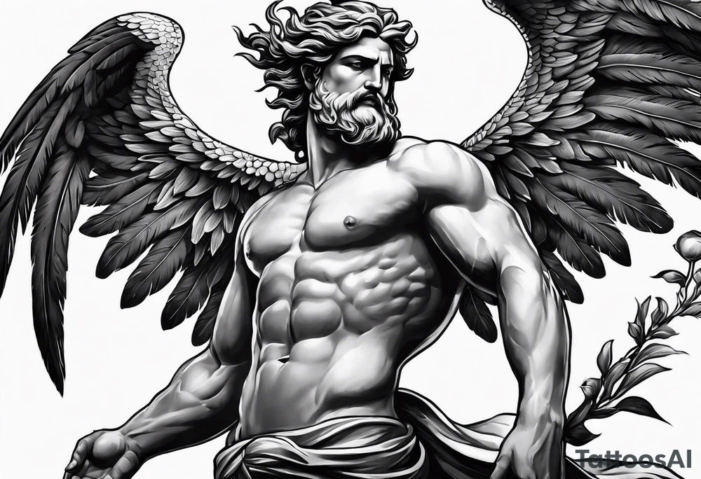icarus greek god tattoo idea