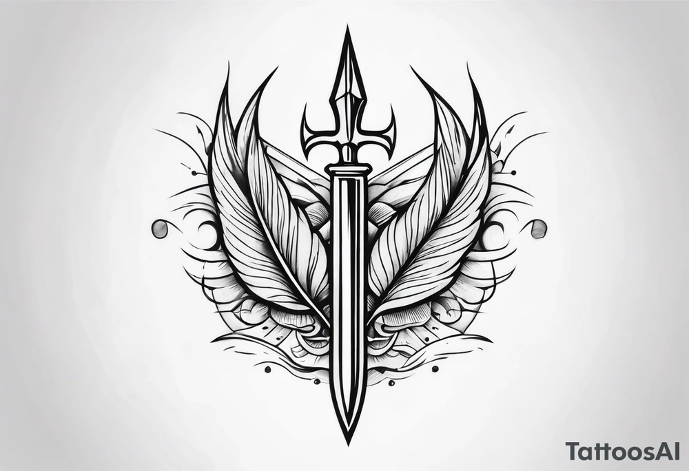 trident tattoo idea