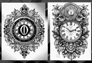 January 15 2022 in Roman numeral numbers tattoo idea