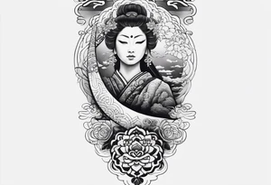 Reincarnation forearm tattoo tattoo idea