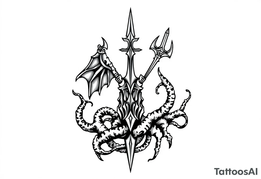 Atlantis tattoo idea