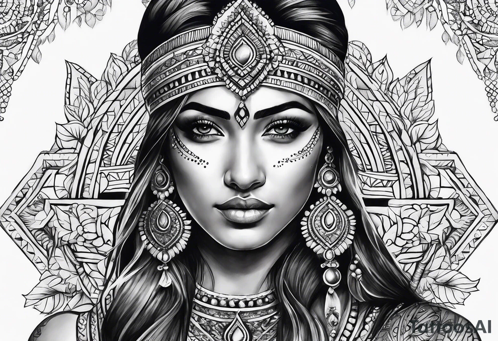 Indian tattoo idea