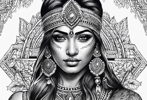 Indian tattoo idea