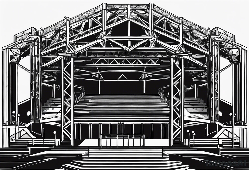 Truss, music, mix stadion, faders, reprobox tattoo idea