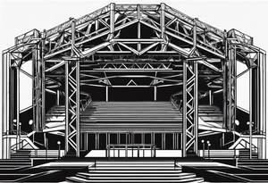 Truss, music, mix stadion, faders, reprobox tattoo idea