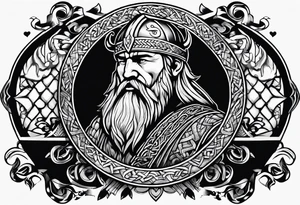 Viking prayer tattoo idea