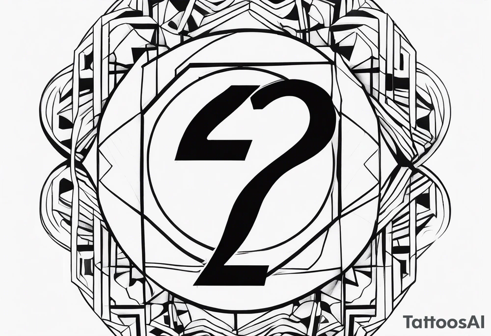 The number twentytwo tattoo idea