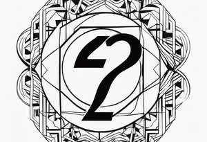 The number twentytwo tattoo idea