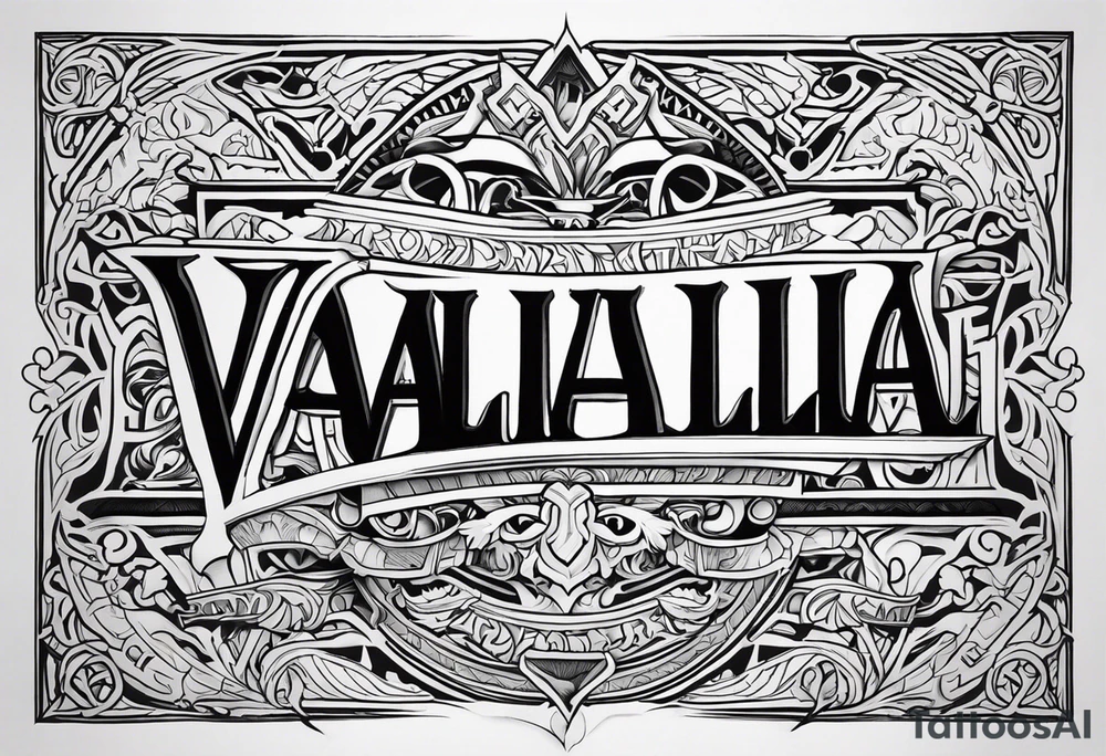 Valhalla tattoo idea