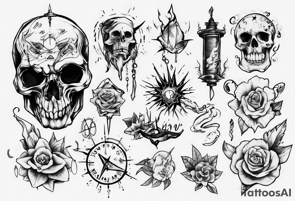 lost in random tattoo idea