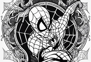 Spider-Man tattoo idea