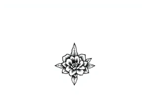 hip tattoo on the hip tattoo idea