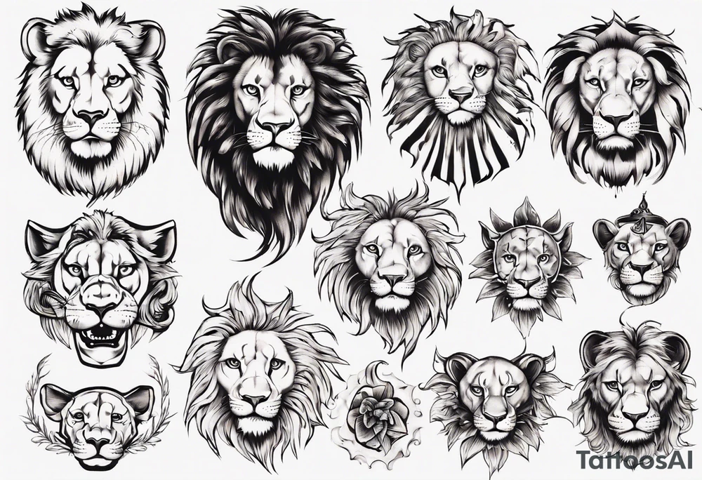 3 august 1993, lion tattoo idea