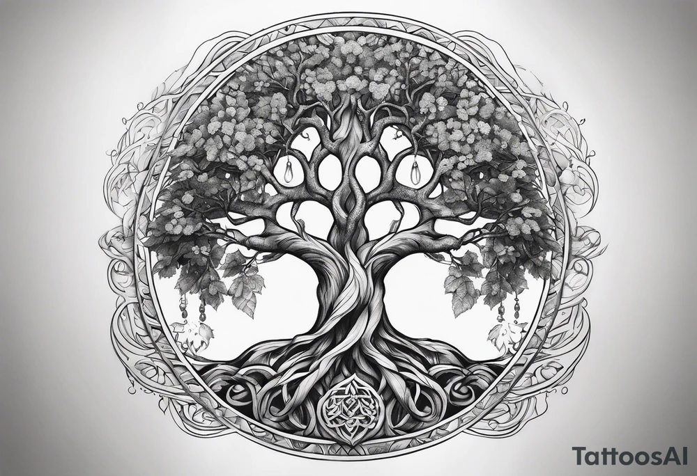 yggdrasil tattoo idea