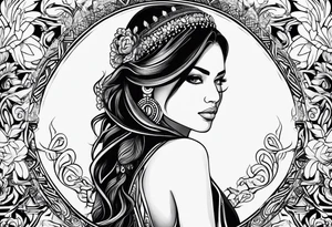femal tattoo idea