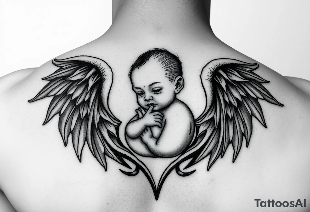 Honoring baby Cevekiah tattoo idea