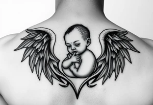 Honoring baby Cevekiah tattoo idea