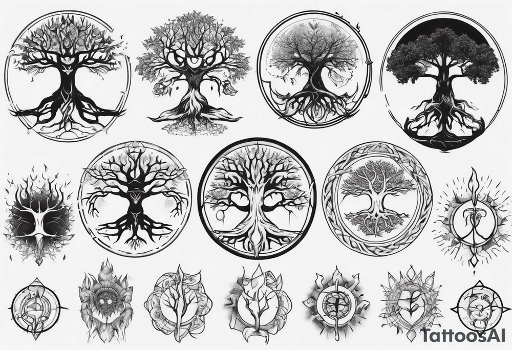 yggdrasil tattoo idea