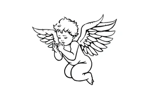 cherub tattoo idea