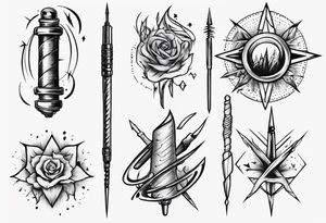 Needle tattoo idea