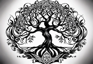 tree of life tattoo idea