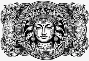 greek symbols tattoo idea