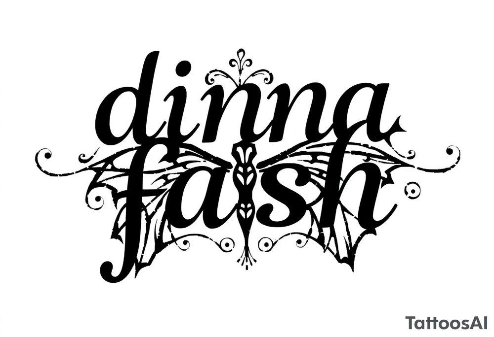 dinna fash. Style celtic flower. Dragon fly tattoo idea