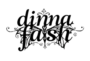 dinna fash. Style celtic flower. Dragon fly tattoo idea