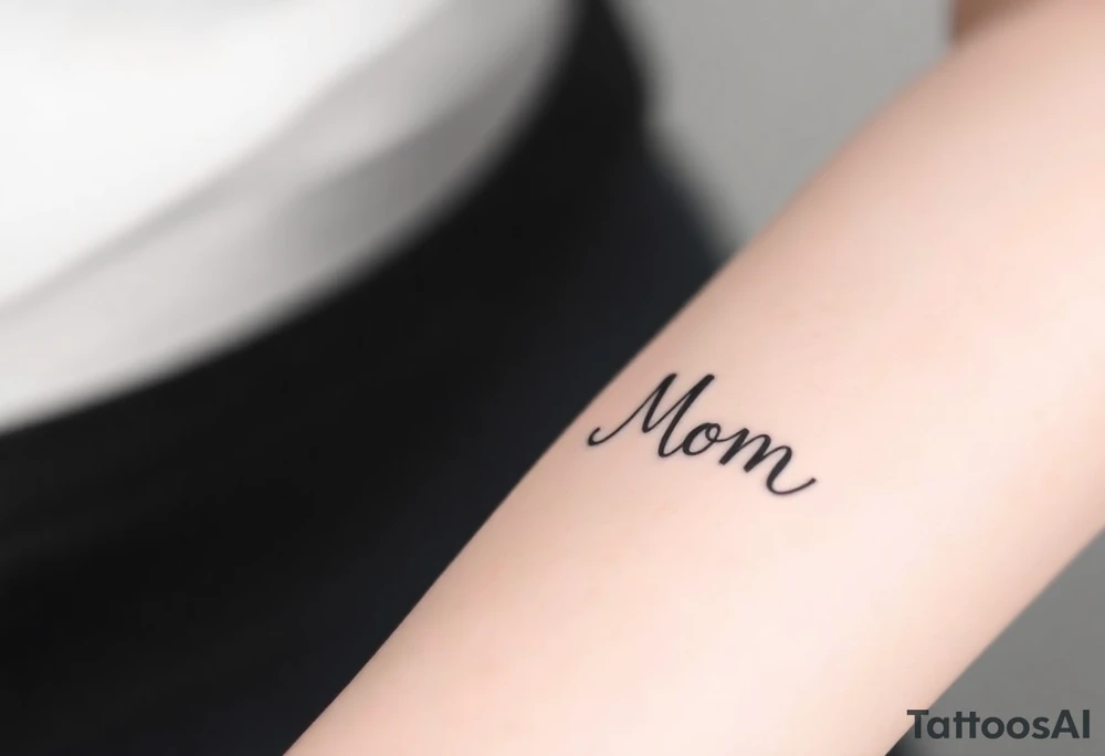 Mom tattoo idea